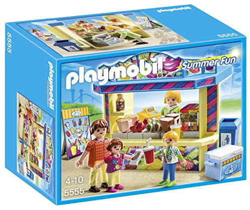 PLAYMOBIL Parque de Atracciones - Puesto de chucherías, playset (5555)