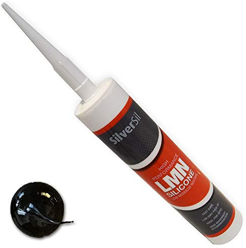 Silversil Sigillante in silicone, 300 ml, colore: nero