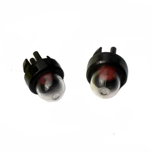 HURI 2x Primer Knopf Vergaser-Pumpe Benzinpumpe für Husqvarna 232 235 323L 334 338 340 345 350 353 450 460 McCulloch MAC-3200 Ryobi Dolmar