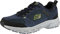 Skechers Mens Oak Canyon Sneaker, Navy Black, 6 UK