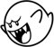 Decus Boo Mario Kart // Sticker OEM JDM Style Aufkleber