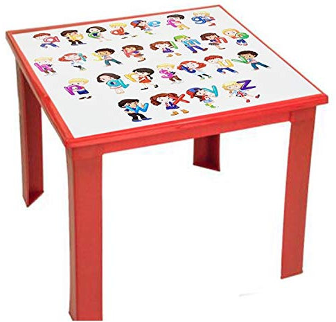 A406 Kids Children Plastic Table Strong Folding Table Suitable for Outdoor Side Table