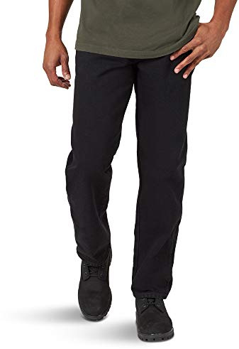 Rustler Men's Classic Relaxed Fit Jean, Black, 35W x 32L
