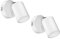 ledscom.de 2 Wall spot WAIKA with Switch White matt GU10 LED lamp 3-Step dimming Without dimmer with Light Switch: max. 609lm Each