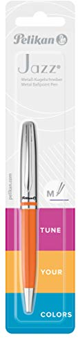 Pelikan 815062 Kugelschreiber Jazz Classic, Classic Blister, Orange, 1 Stück (1er Pack)
