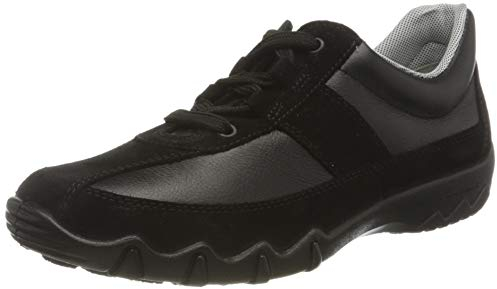 Hotter Damen Leanne II Wide Sneaker, Black Multi