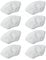 Microfibre Cloth Set Washable for Kärcher Steam Cleaner EasyFix SC 2, SC 3, SC 4, SC 5 (8 Hand Nozzles)