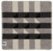 RØROS TWEED Kvam Sitzunterlage - aus norwegischer Lammwolle - Design von Kristine Five Melvaer - Maße: 45 x 45 cm (25211 - Greyscale)