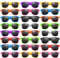 FEPITO 40 Stück Kinder Sonnenbrillen Party Favors Neon Farbe für Strand Geburtstagsparty Pool Hochzeit Party Supplies, 10 Farben