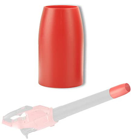 KitchenKipper Flare Nozzle Tip for Milwaukee M18 2724-20 & 2724-21 Fuel Leaf Blower, Work for Drying, Blow-Drying -Leaf Blower Flat Nozzle Tip (Red)