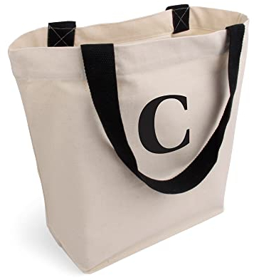 Cottonbagjoe stylische geräumige Tragetasche | personalisiert bedruckt | mit Innentasche, Reißverschluss und großem Boden | Baumwolltasche Stofftasche Shopper Handtasche | Öko-Tex 100 Standard