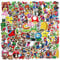 Philoctes Aufkleber Sticker Kinder, 100 Stück Aufkleber Set Rot, Blau, Grün, für Bulk-Aufkleber für Scrapbooking, Lehrer, Kleinkinder, Thema Geburtstag Kinder Geschenk für Kinder und Jugendliche