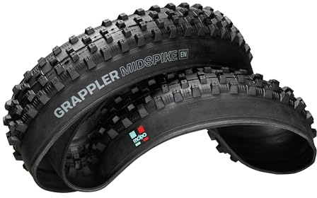 E13 Unisex-Adult TR2GRA-101 Grappler Mid Spike-Reifen – 29 x 2,35 – DH-Karkasse – Mopo-Mischung – Schwarz, Other, One Size