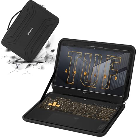 Smatree Custodia rigida per laptop compatibile con ASUS TUF Gaming A15 (2023), ASUS TUF Gaming F15, ASUS TUF Gaming A16 Advantage Edition (2023), sottile e anti-shock