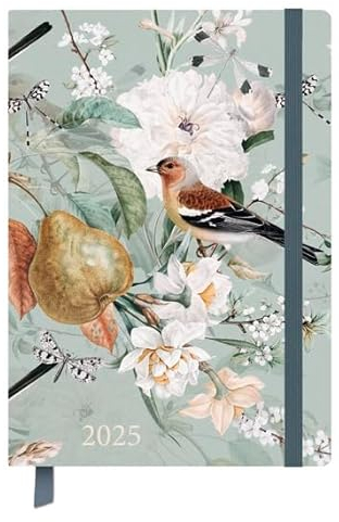 Terminkalender Classic Timer Frühlingszauber - Kalender 2025 - Korsch-Verlag - Eine Woche auf 2 Seiten - Terminplaner - 13 cm x 18,5 cm