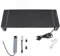 HERCHR Dual Monitor Stand Riser Office Desktop Organizer, 8 in 1 Docking Station Adjustable Length Monitor Stand Desktop Organizer Monitor Stand