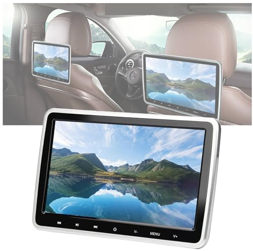 Écran D'appui-tête De Voiture De 10,1 Pouces, Lecteur Vidéo DVD Amovible, Jeu 32 Bits (contrôleur De Jeu), Support DVD/SD/USB, pour Le Divertissement De Voyage des Enfants,1 PCS