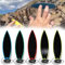 AFCJLTO Finger Surfbrett Set, 5 Mini-Surfbretter für Finger, Spielzeug für Kinder Erwachsene, Mini-Fingerboards Skateboard-Design