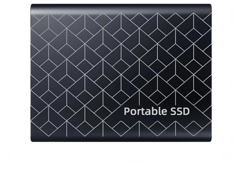 Disque Dur Externe 2To, 2.5 Pouces,USB 3.1- Portable étanche et Anti-Choc pour PC, Mac, TV, MacBook, Ordinateur Portable, Bureau, Windows -Noir