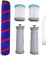 Roller Brush And Filter Replacement Kit Fit For Tineco A10/A11 Hero, Cordless Vacuum Cleaner,6 Piece Set With Cleaning Brush