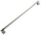 ZAMETTER Barre de support de paroi de douche réglable en acier inoxydable finition chromée - Support mural pour porte en verre - Bras de support pour panneau de douche à l'italienne (double pinces)