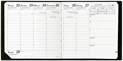Executif Taschen-Kalender Soho 2022 schwarz: Die Terminkalender : Schreibtischformate: Kalender im Schreibtischformat