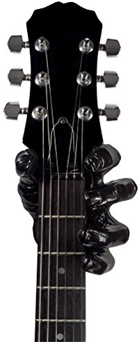 GuitarGrip RHGH 106R Gitarrenhalter GS Black Pearl Hochglanz-Optik rechts schwarz
