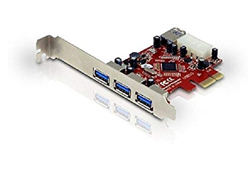 Conceptronic PCI Express Interface Card with 4x USB 3.0 Port and Internal Molex power connector