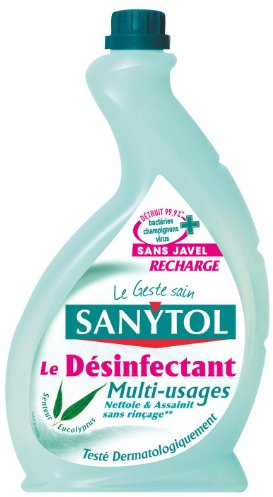 Sanytol - 33631205 - Désinfectant Recharge Pistolet Multi-Usage - 500 ml - Lot de 2
