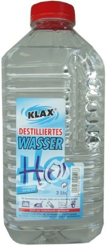 Destilliertes Wasser (2 Liter Flasche)