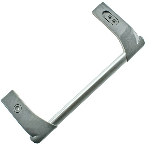 First4spares Granite Door Handle for Hotpoint Fridge Freezers (Silver/Grey)