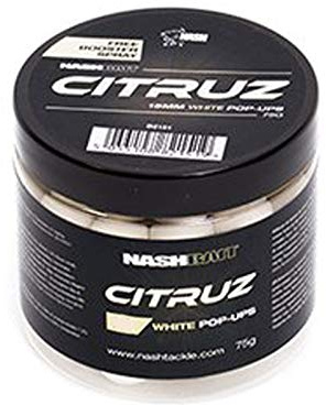 Nash Citruz White Airball Pop Ups 15mm mit Booster Spray Popup Pop Up Popups Köder