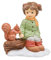 Goebel Kleiner Nussknacker Figur, mehrfabig, 10x7x11 cm