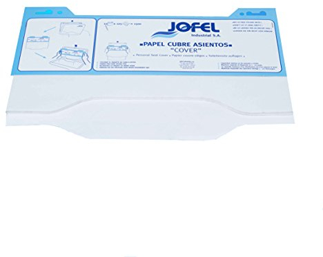 Jofel am20040 Caisse Papier cubreasientos WC 125 feuilles