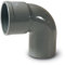 Anzapack 857701P - Coude en PVC de 87° mâle-femelle de 32 mm.