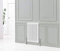 NRG 600x425 Cast Iron Horizontal Radiator Gloss White 2 Column Central Heating Rads