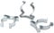 WITTKOWARE Tool Clips, Federklemmen aus Federstahl, verzinkt, geschlossen, Spannbereich Ø 38-40mm, 10 Stück