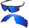AOZAN ANSI Z87.1 Ersatzgläser kompatibel mit Oakley M Frame Strike Vented Sonnenbrille Gr. onesize, Capriblau polarisiert
