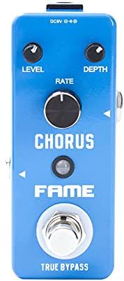 Fame LEF-304 Chorus Effektpedal für E-Gitarre im Kompaktformat