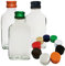 DIAH DO IT AT HOME 10 botellas de cristal de bolsillo de 100 ml (0,1 L) con tapón de rosca MIX – para rellenarlo usted mismo con tapón de rosca hermético