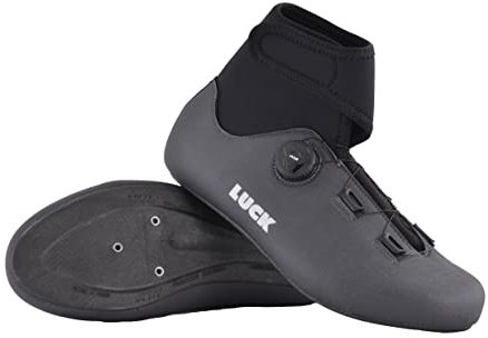 LUCK Unisex Fly Fahrradschuhe für den Winter, grau, 38 EU Weit