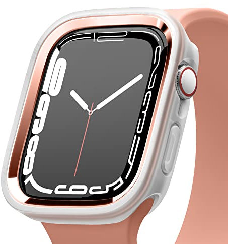 elago Funda Duo Compatible con Apple Watch SE3/SE2/SE/9/8/7/6/5/4, Compatible con iWatch [45mm 44mm], 1 Case + 2 Piezas Incluidas, Protección de PC Duro + TPU, Acceso Total a la Pantalla