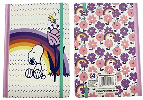 Snoopy Notizbuch, Organizer, Notizbuch, Planer, Tagebuch, A5, Schreibwaren, mehrfarbig, offizielles Produkt (CyP Brands)
