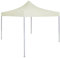 LAPOOH Profi-Partyzelt Faltbar, Party Deko, Festzelt, Pavillon, Garden Decoration, Canopy Tent, Lagerzelt, Gartenpavillon, 2×2 m Stahl Creme