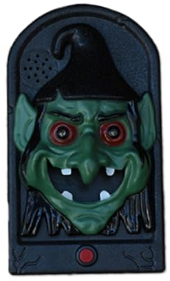 Uonlytech hängende Türklingel Party-Türklingel Horror-Türklingel Halloween-Partyzubehör Spukhausdekoration Halloween-Türklingel Kindertürklingel geschenk Modellieren Requisiten Ornament