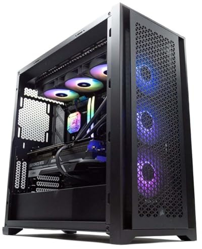 PcCom Ultimate PC Gaming Ordinateur de Bureau Intel Core i7-13700KF 3,4 GHz/RAM 32 Go DDR5 / 2 to SSD M.2 / RTX 4080 16 Go GDDR6X NVIDIA/WiFi + Bluetooth/Windows 11 Home