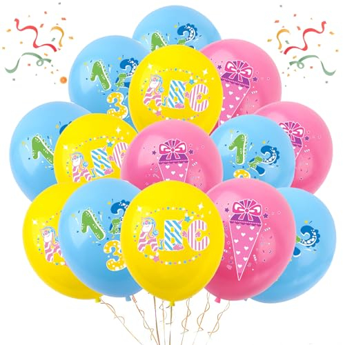 16 Stück Schulkind Luftballon Einschulung Deko, Deko Einschulung für 2025, Schulanfang Deko, Klassenzimmerdekoration, Schulanfang Schulstart Deko Ballons für Jungs Mädchen
