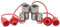 CosyCaya -S4-04 1/2 NPT ISO5675 Coupleur hydraulique de tracteur à connexion Coupleur de déconnexion agricole