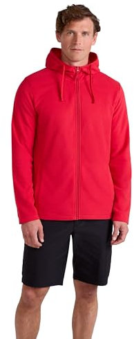 Mountain Warehouse Camber Mens Fleece Hoodie Active Red 3XL