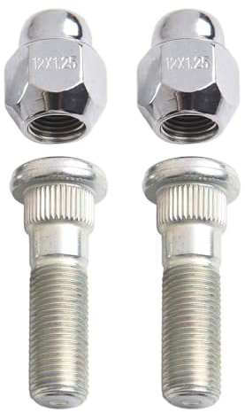 NNBINK Radschrauben Kompatibel Mit Subaru Für Forester 2009–2019. Radnabenbolzen, Bolzen, Mutternsatz. Radnabenbolzen, Autoreifenmutter, Radbolzen, OEM: 28365FE001, 28171AJ000.